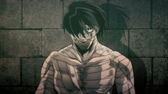 Shimazu Toyohisa as seen in the anime (Image via Hoods Drifters Studio)