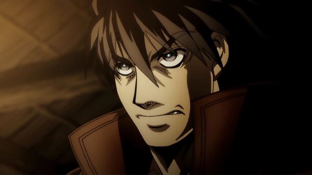 Shimazu Toyohisa as seen in the anime (Image via Hoods Drifters Studio)