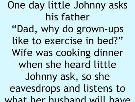 HT1.One day little Johnny asks his father(Just for fun)