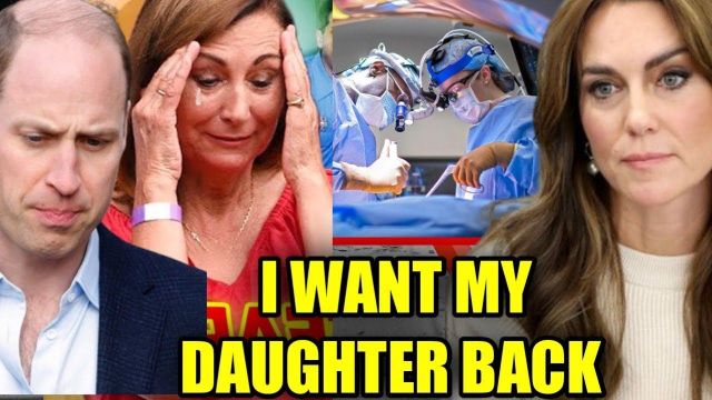 Carole Middleton and William burst in tears as Catherine is rushed to the hospital for surgery again