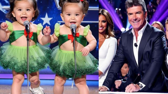 HT1.Simon Cowell started yelling like crazy! These little miracles sang a song that Simon could not speak…