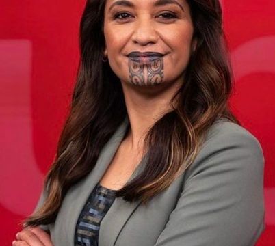 HT4. TV presenter with Māori face tattoo hits back at cruel trolls