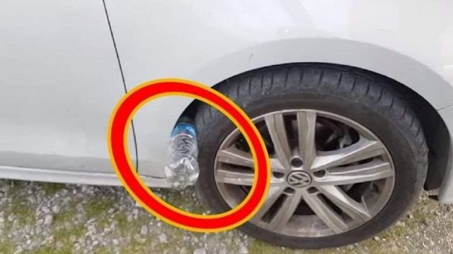 HT1. If You See A Plastic Bottle On Your Tire, Be Warned