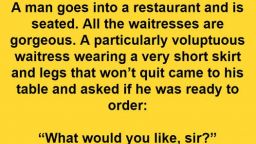 HT1. A man goes into a restaurant and is seated