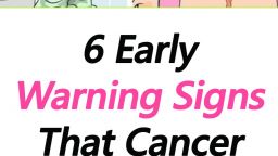 ST1. 6 Early Warning Signs That Cancer is Growing In Your Colon