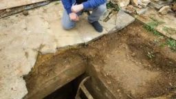 HT1. Uncovering History: Unexpected WWII Air Raid Shelter Found Beneath Man’s Driveway