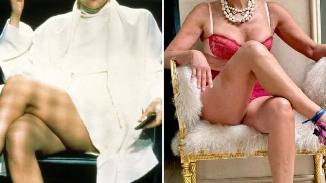 HT1. Sharon Stone Recreates Iconic ‘Basic Instinct’ Pose at Age 66, More Than 30 Years Later