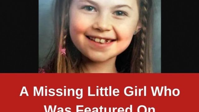 HT1. One of the “Unsolved Mysteries” missing children has been found.