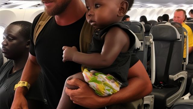 HT1. Man Offered to Help Me with My Baby on a Plane — I Was So Grateful Until I Saw What He Did to My Son