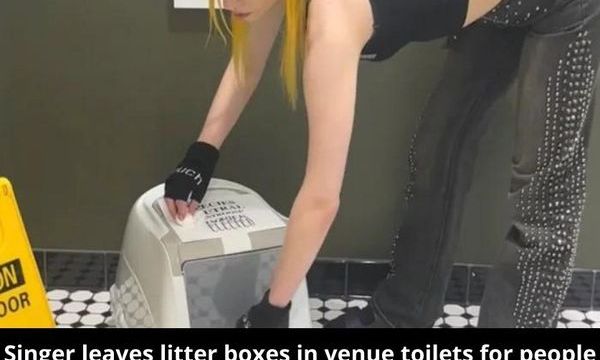 HT4. Artist Leaves Litter Boxes in Restrooms