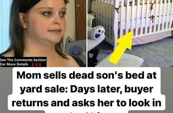 HT1. Mourning Mom Sells Her Dead Son’s Crib For $2: A Week Later, Buyer Returns It