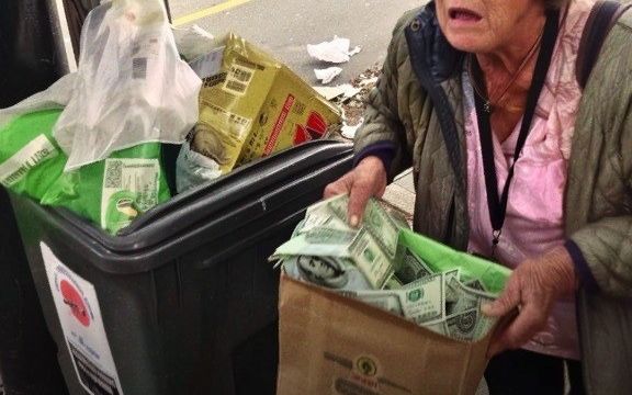 HT4. Homeless Lady Finds $1 Million in Trash Bin, Returns It to Ungrateful Owner Who Kicks Her Out